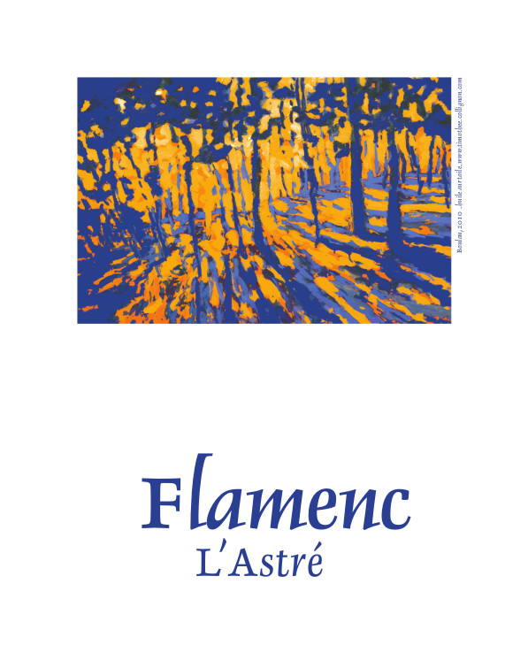 etiquette cuvée Flamenc